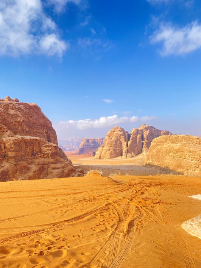 Khazali Mountain Camp Hotell Wadi Rum Eksteriør bilde