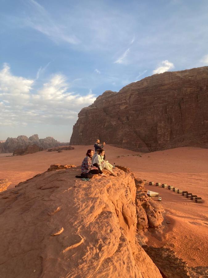 Khazali Mountain Camp Hotell Wadi Rum Eksteriør bilde