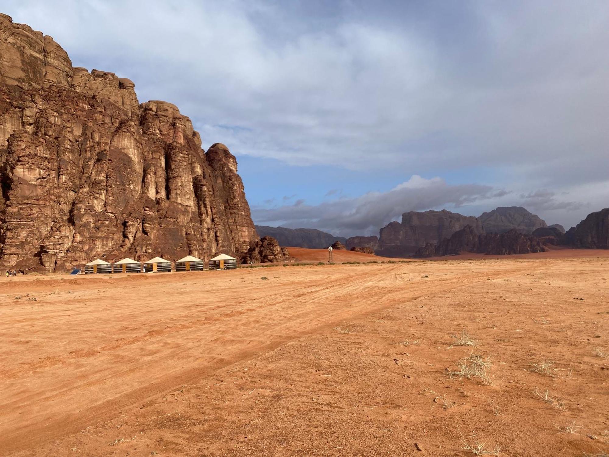 Khazali Mountain Camp Hotell Wadi Rum Eksteriør bilde