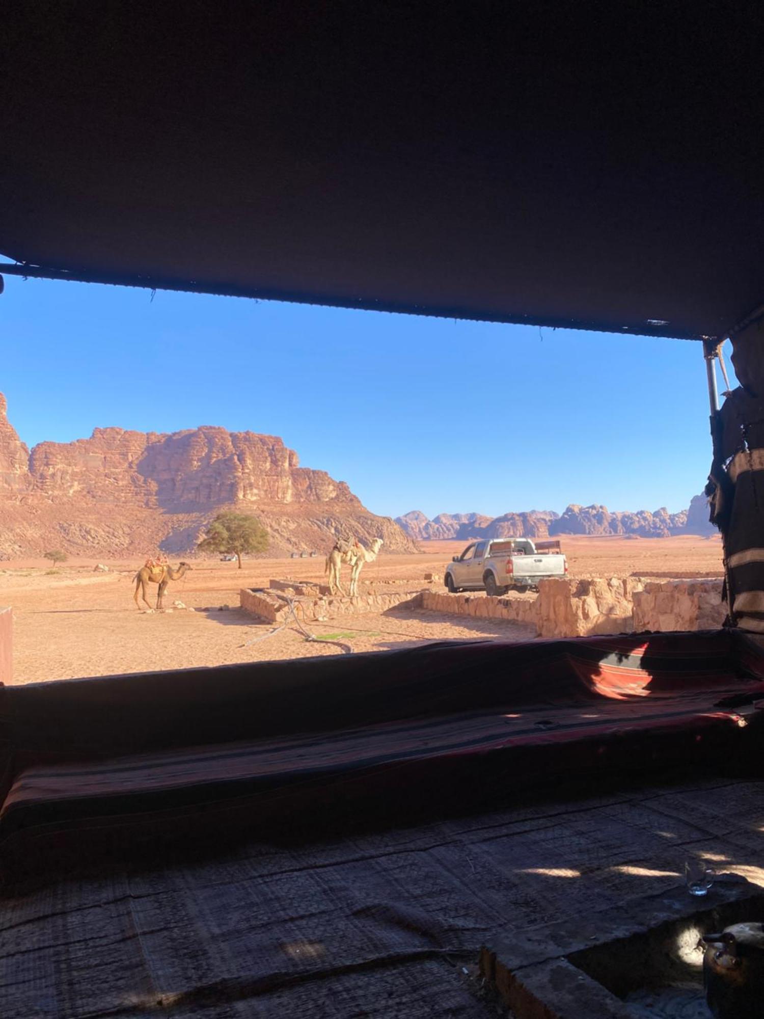 Khazali Mountain Camp Hotell Wadi Rum Eksteriør bilde