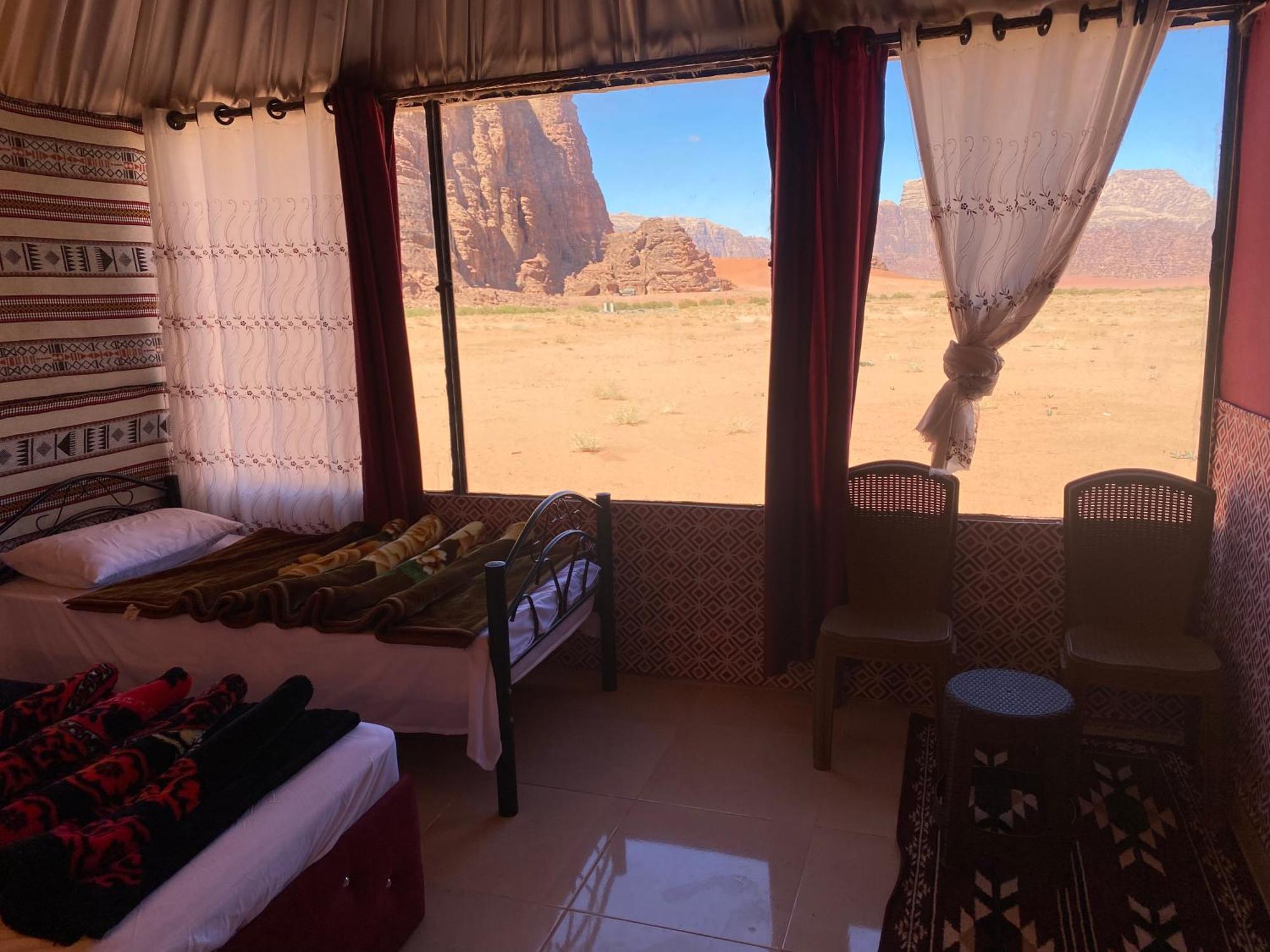 Khazali Mountain Camp Hotell Wadi Rum Eksteriør bilde