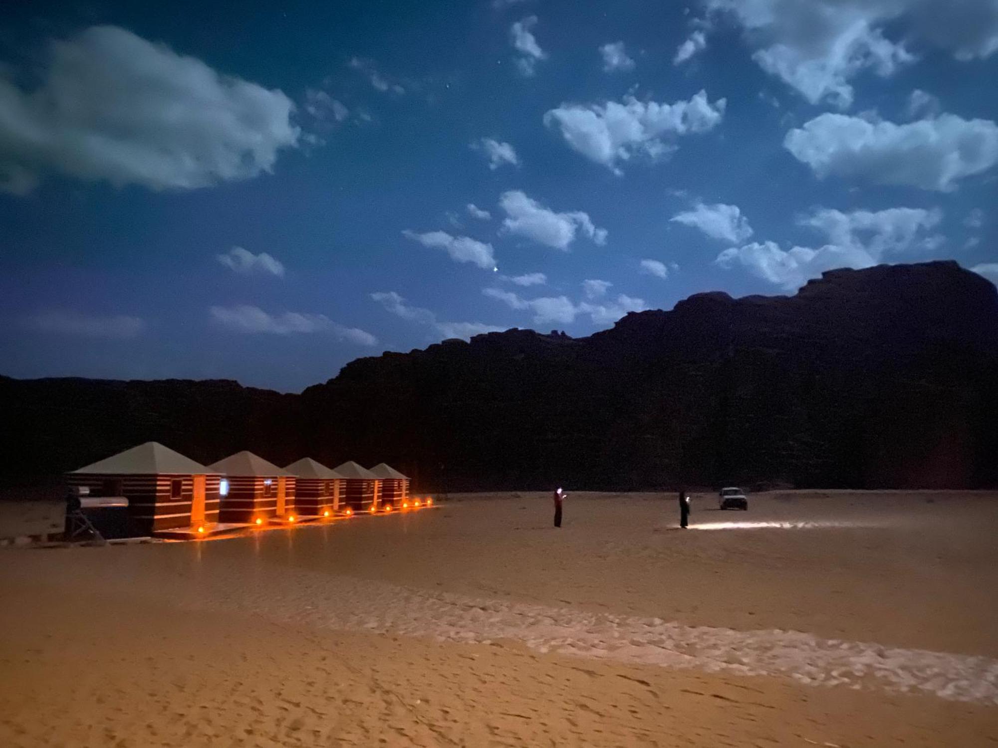Khazali Mountain Camp Hotell Wadi Rum Eksteriør bilde