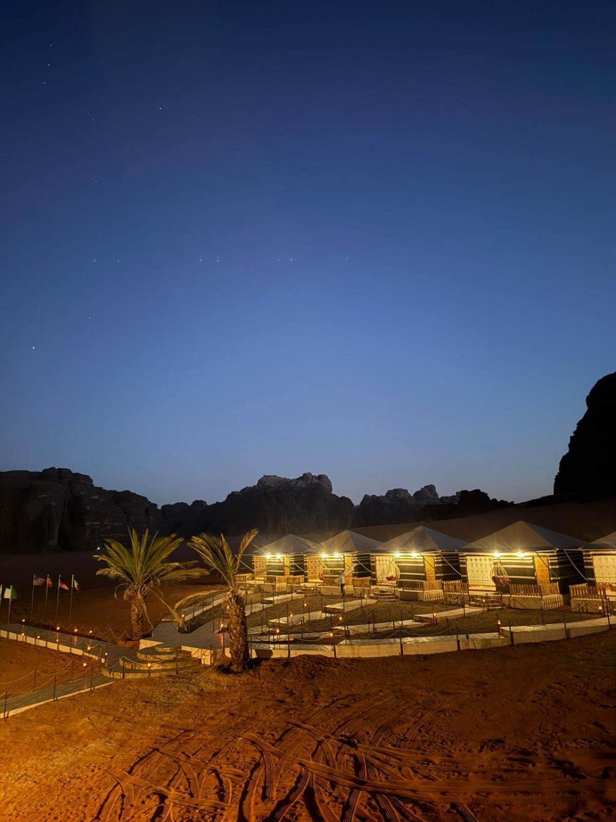 Khazali Mountain Camp Hotell Wadi Rum Eksteriør bilde